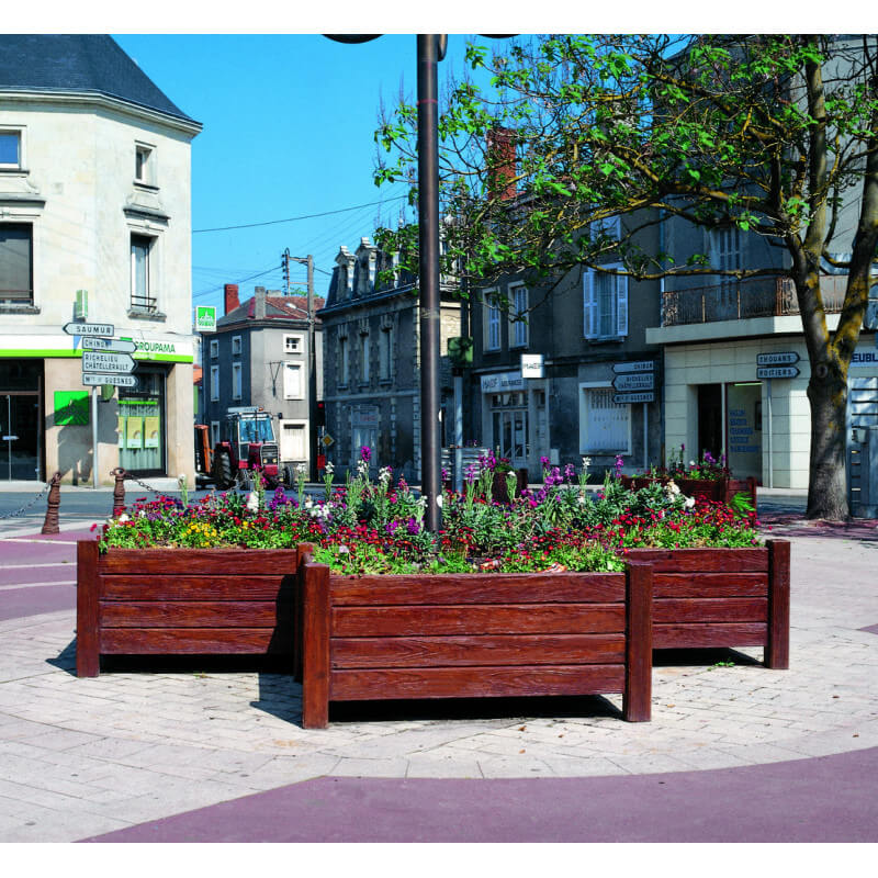 Bac à fleurs béton AGRIOS direct urbain